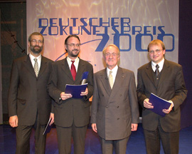 Preisträger des Deutschen Zukunftspreises 2000, © Henning Scheffen