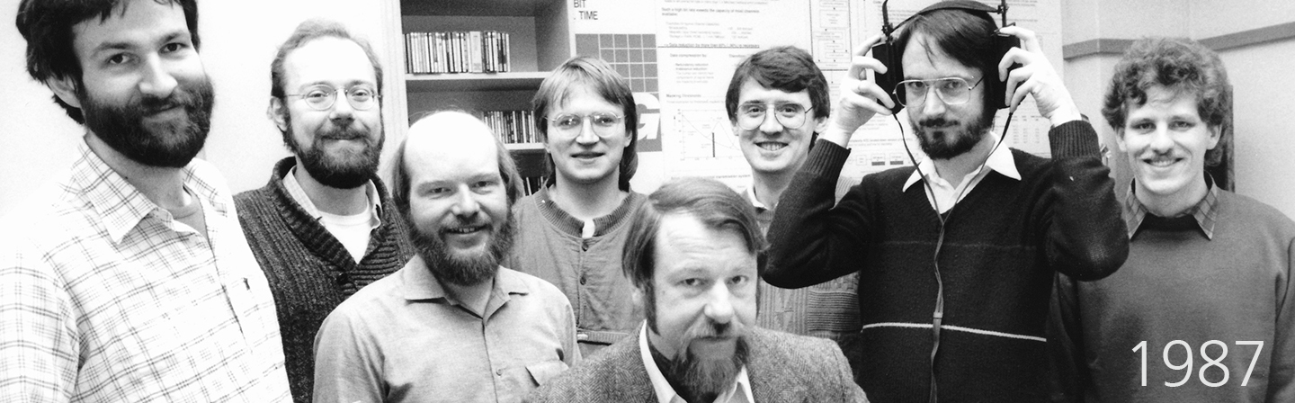 mp3 team 1987, © Fraunhofer IIS