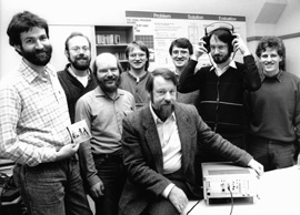 MP3-Team 1987, © Fraunhofer IIS/Kurt Fuchs